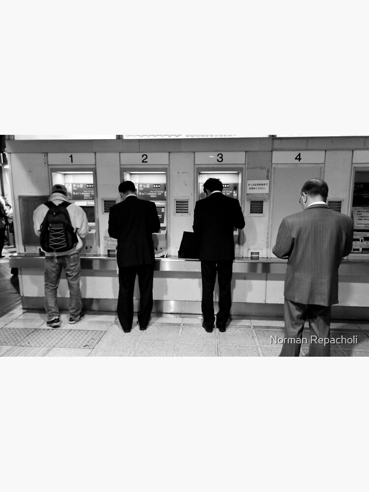Travel card top-up, Tokyo, Japan by keystone
