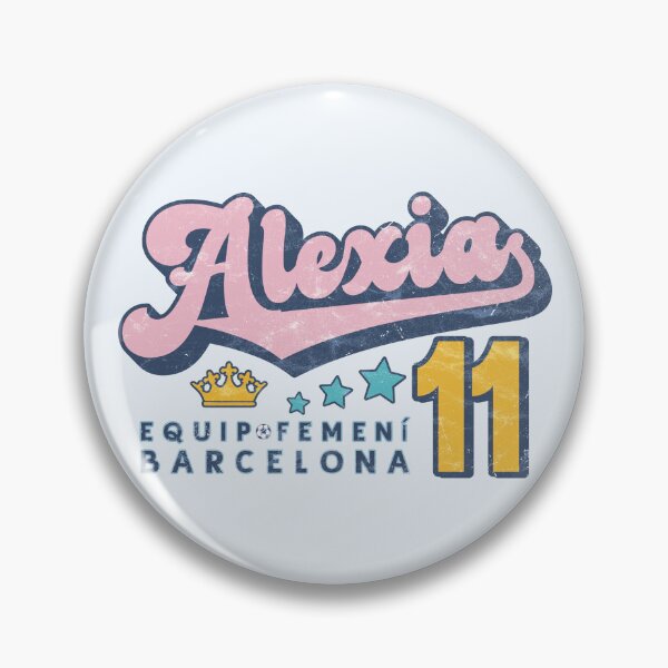 Artikelvorschau, Alexia La Reina 11: Barcelona Femeni Retro Vintage entworfen und verkauft von Numero14.