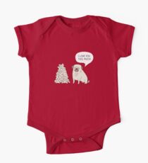 pug's love One Piece - Short Sleeve