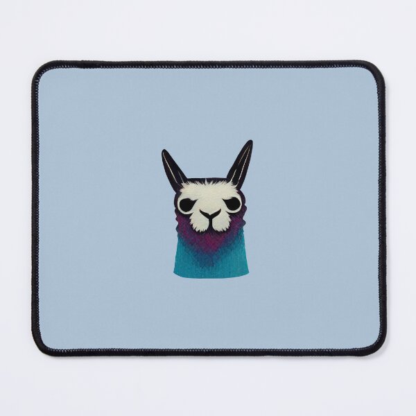 Item preview, Blue and Purple Llama designed and sold by kualio.