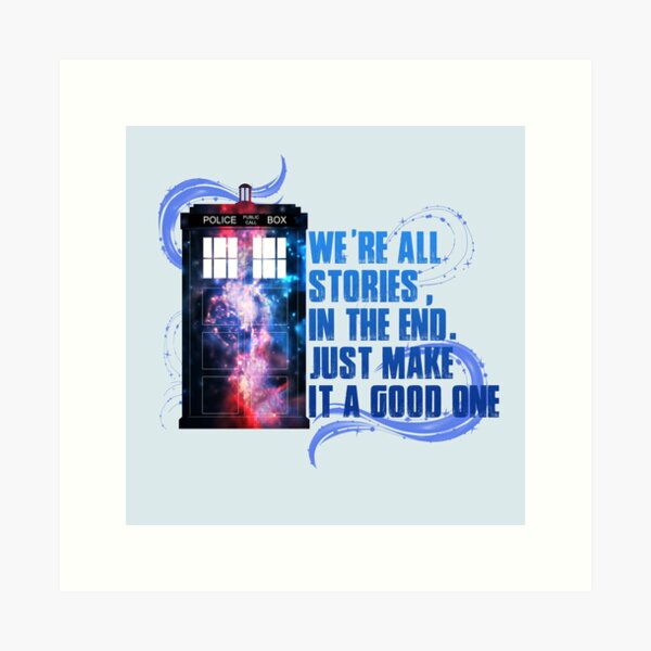 Stories in the End Art Print