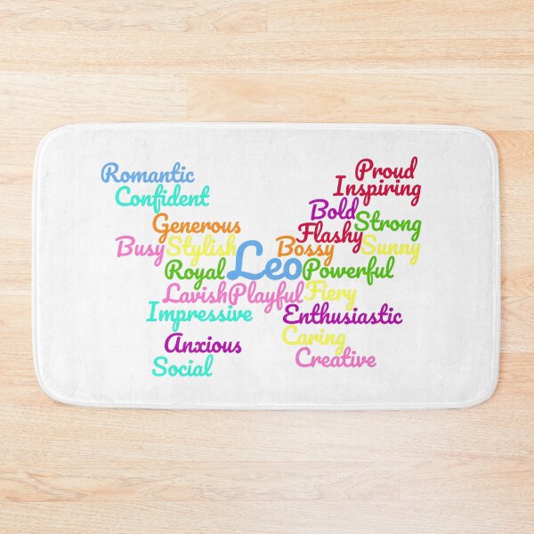 Item preview, Leo Word Cloud Shirt Poster designed and sold by spangzawiatruq.