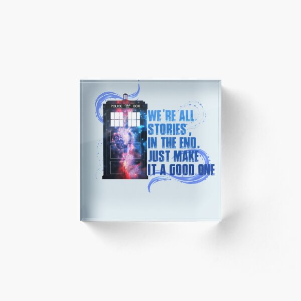 Stories in the End Acrylic Block