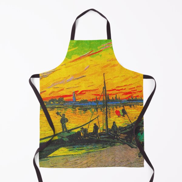 Item preview, Coal Barges - Vincent van Gogh designed and sold by SimpleJoyStyle.