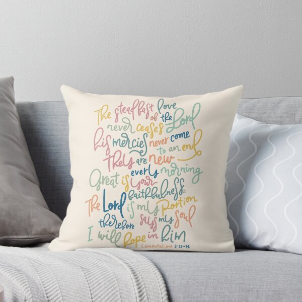 Item preview, Nuevo cada mañana - Lamentaciones 3:22~24 designed and sold by joyfultaylor.