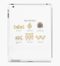 know your pasta iPad Case/Skin