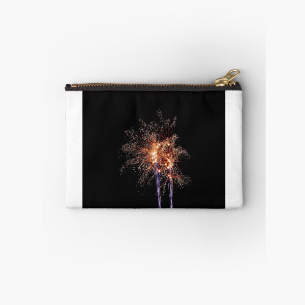 Item preview, Long Exposure of Multicolored Fireworks Against a Black Sky - Bastille Day designed and sold by Alexander Sorokopud.