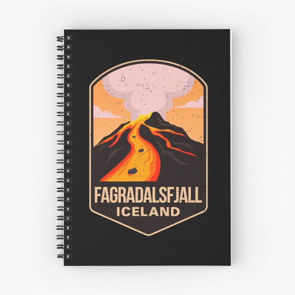 Item preview, Fagradalsfjall Iceland Volcano Eruption 2022 designed and sold by MagicBoutique.