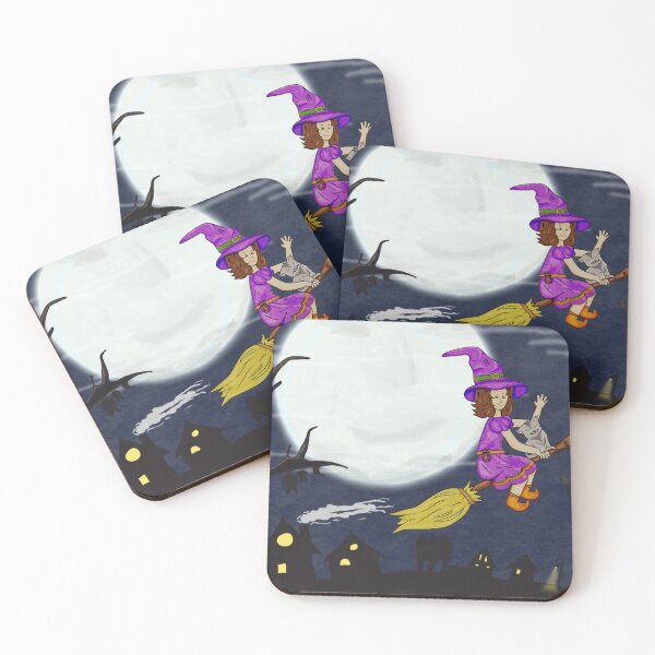 Item preview, little witch in the night designed and sold by studioMoSa.