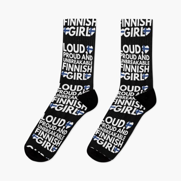 Item preview, Loud, Proud and Unbreakable Finnish Girl from Finland designed and sold by HelloFromAja.
