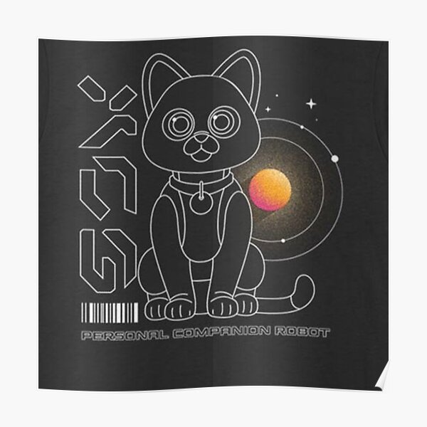 Disney Pixar Lightyear Sox Starry Cat Poster T-Shirt