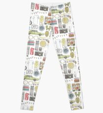 STRANGER THINGS object illustration barb glasses quote eggs 011 upside down demogorgon eleven Leggings