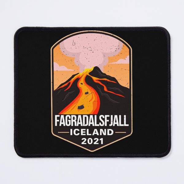 Item preview, Fagradalsfjall Iceland Volcano Eruption 2021 designed and sold by MagicBoutique.