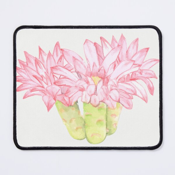 Item preview, Chin cactus flower watercolour designed and sold by Corinne Alexa Jackson.