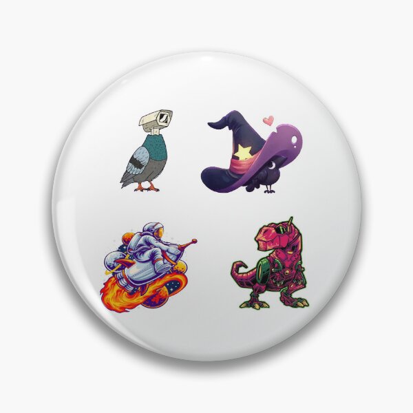 Item preview, Bird dino robot astronaut set  designed and sold by cute--world.