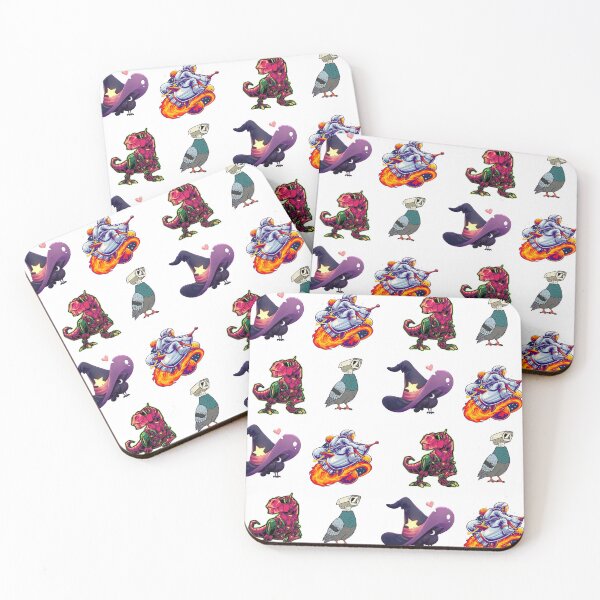 Item preview, Bird dino robot astronaut set  designed and sold by cute--world.