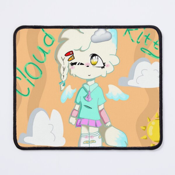 Item preview, Cloud Kitty anime drawing designed and sold by Aizhan896.