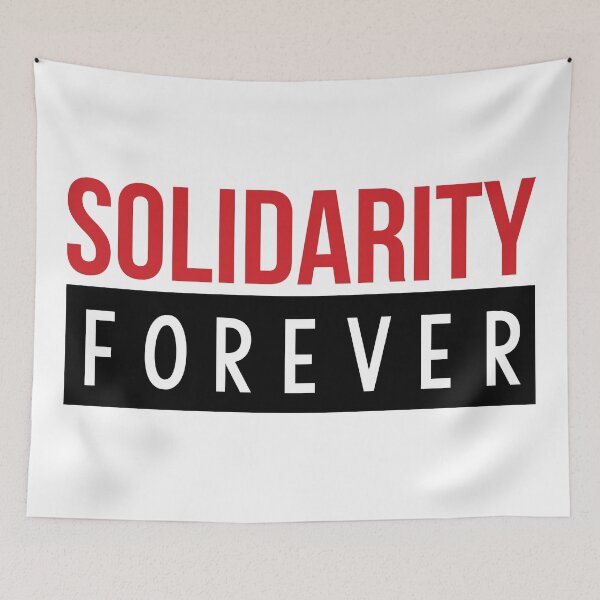 Item preview, Solidarity Forever - Billy Elliot designed and sold by lewbarberdesign.