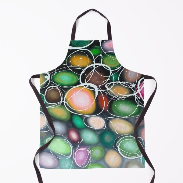 Item preview, Green & Pink Pebbles designed and sold by DavidClareArt.
