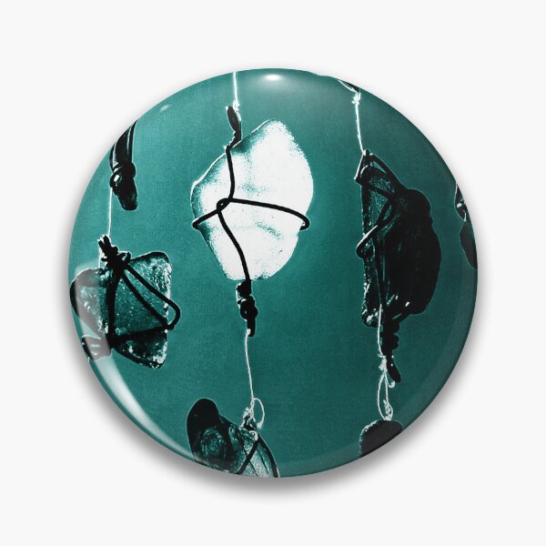 Item preview, Sea Glass Suncatcher (Photo) Beachy Décor Hanging Sunlit Sea Glass Pieces on Dark Coastal Teal Background designed and sold by Beachy.