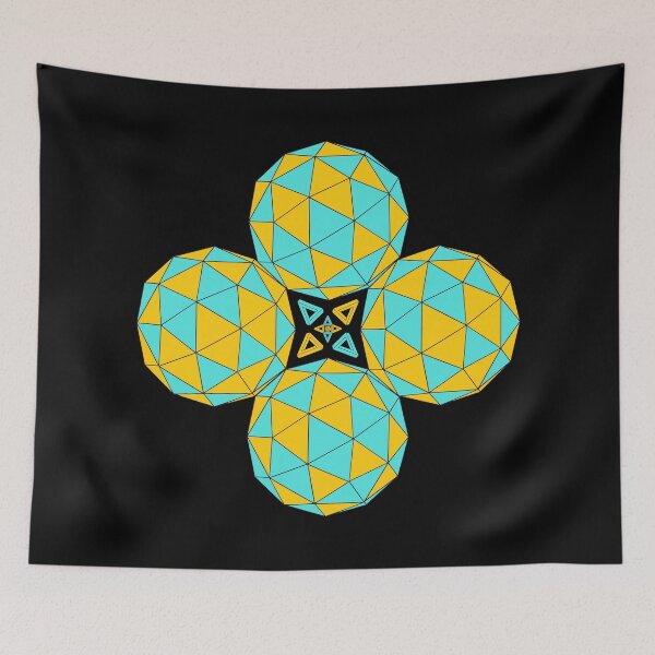 Item preview, Icosahedron Star (Y&T) designed and sold by createVisions.