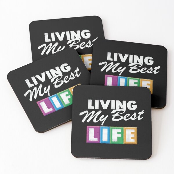 Item preview, Living My Best Life designed and sold by DarioSteck.