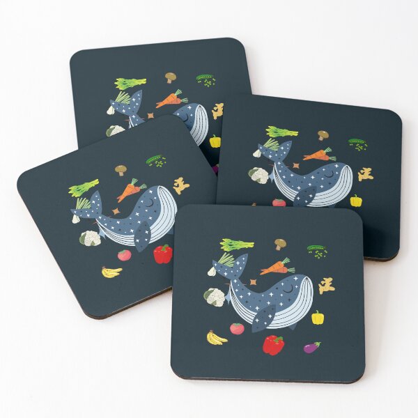 Item preview, Vegetables in Space - Whale  designed and sold by Lauraloris.