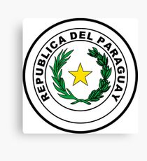 Paraguay Coat of Arms Canvas Print