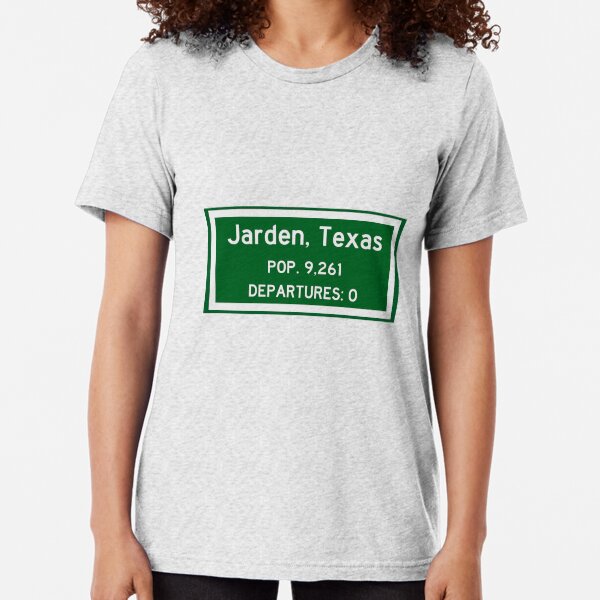 Jarden, Texas - Zero Departures Tri-blend T-Shirt