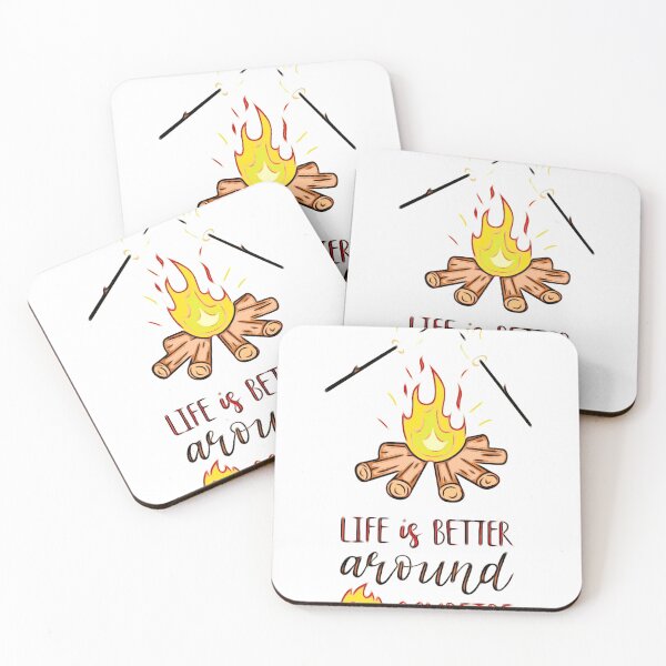 Item preview, Life is better around the campfire designed and sold by Puppy Paws.