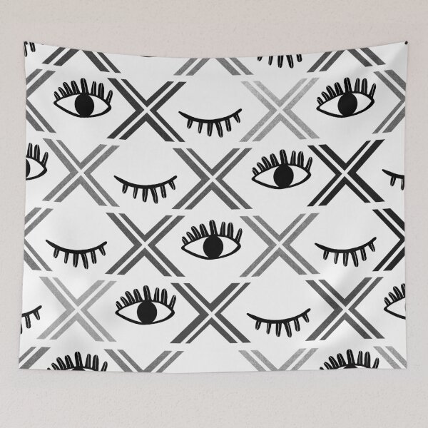 Item preview, Original Black and White Eyes Design designed and sold by oursunnycdays.
