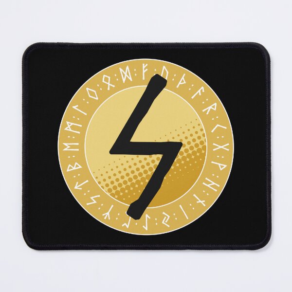 Item preview, Viking Runes and Runic Symbols - Sowilo (Sun) designed and sold by iscaStudioArt.