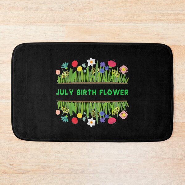 Item preview, July birth flower designed and sold by The Love Quill.