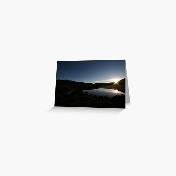 Sunrise at Dove Lake, Tasmania Greeting Card