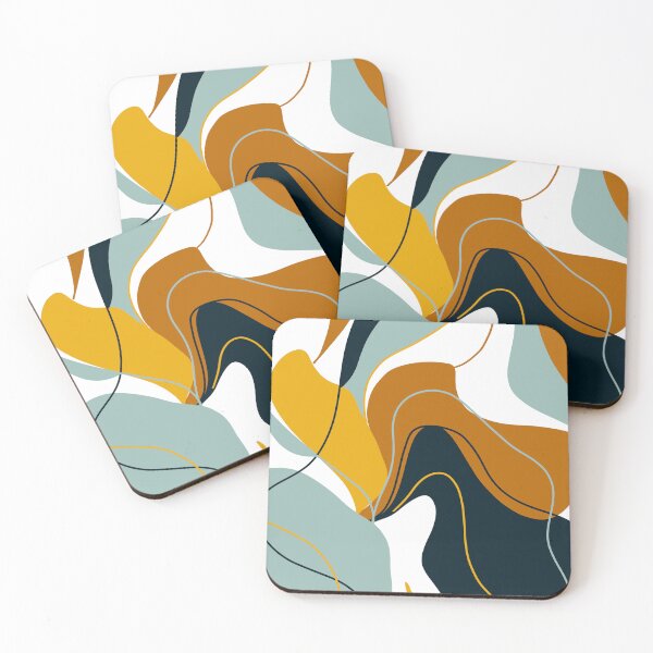 Item preview, Retro Abstract Shapes #1 #decor #art designed and sold by Anita's & Bella's Art.