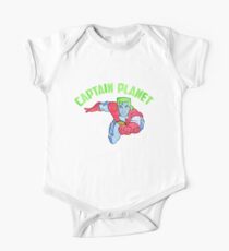 Kapitän Planet Baby Body Kurzarm