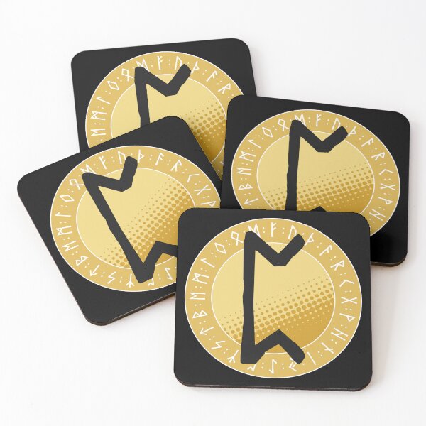 Item preview, Viking Runes and Runic Symbols - Perthro (Luck) designed and sold by iscaStudioArt.