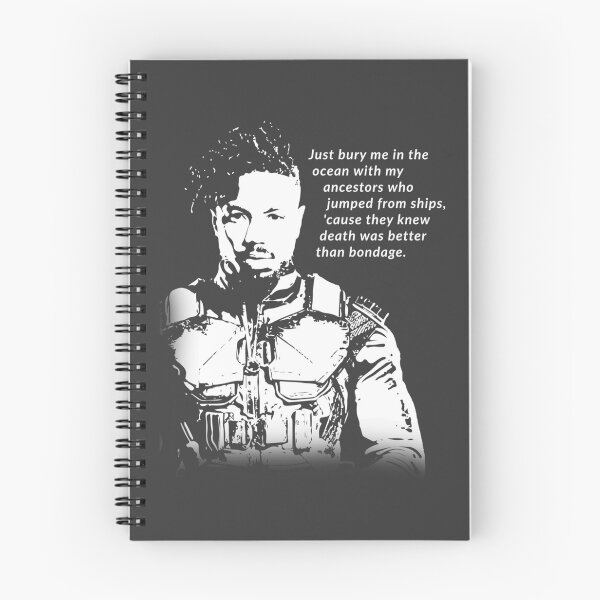 Item preview, Erik Killmonger 'Bury Me' Memorable Famous Quote designed and sold by OliverSchmidtd.