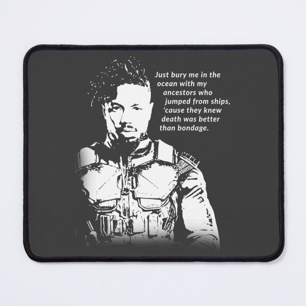 Item preview, Erik Killmonger 'Bury Me' Memorable Famous Quote designed and sold by OliverSchmidtd.