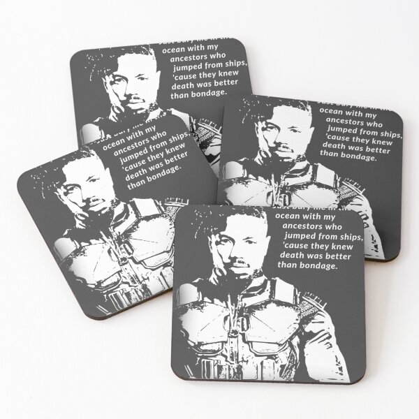 Item preview, Erik Killmonger 'Bury Me' Memorable Famous Quote designed and sold by OliverSchmidtd.