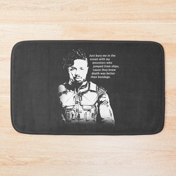 Item preview, Erik Killmonger 'Bury Me' Memorable Famous Quote designed and sold by OliverSchmidtd.