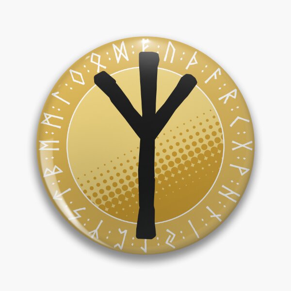 Item preview, Viking Runes and Runic Symbols - Elhaz (Protection) designed and sold by iscaStudioArt.