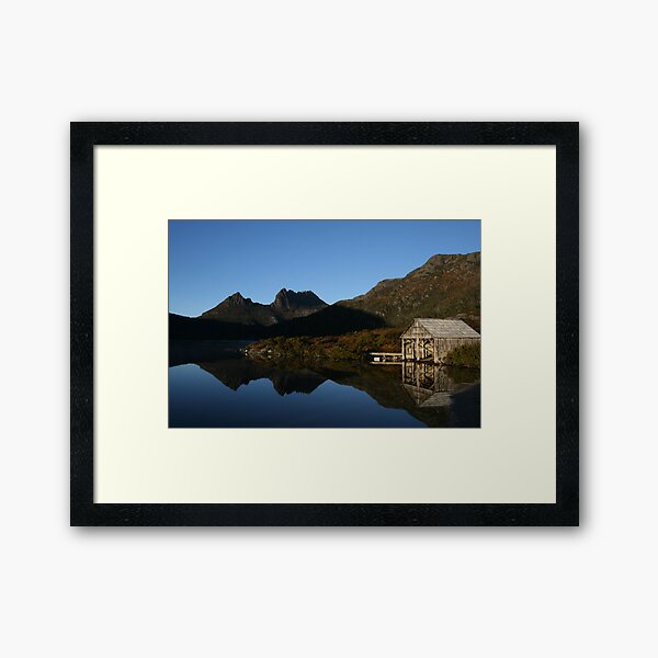 Item preview, Dove Lake Boathouse, Tasmania designed and sold by Leigh Penfold.
