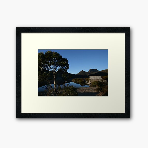 Item preview, Dove Lake Boathouse, Tasmania designed and sold by Leigh Penfold.