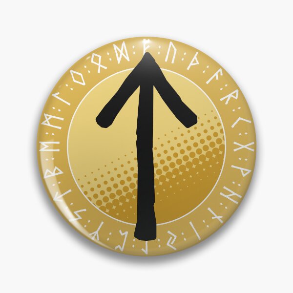 Item preview, Viking Runes and Runic Symbols - Tiwaz (Victory) designed and sold by iscaStudioArt.
