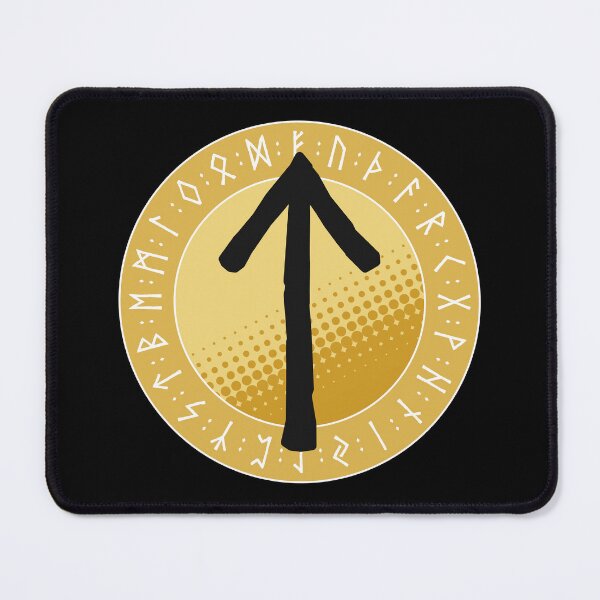 Item preview, Viking Runes and Runic Symbols - Tiwaz (Victory) designed and sold by iscaStudioArt.