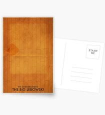 The Big Lebowski Minimal Poster Postcards