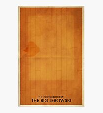 The Big Lebowski Minimal Poster Photographic Print