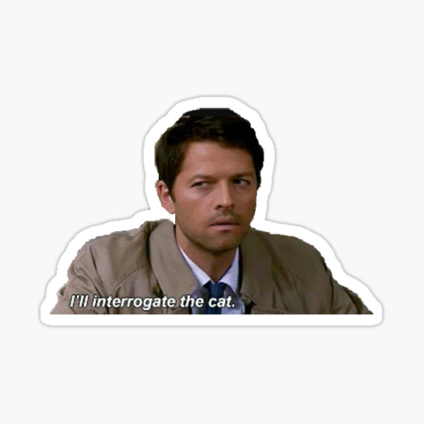 Supernatural  Sticker for Sale by Valentina Moia