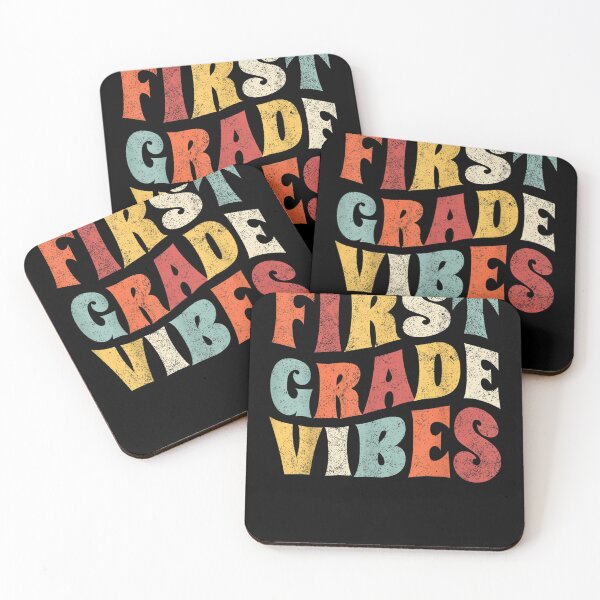 Item preview, First Grade Vibes Funny Back To School Cute Teacher Student  designed and sold by aumarian.